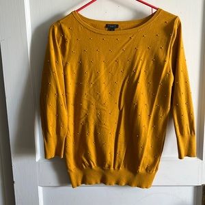 Ann Taylor gold sweater
